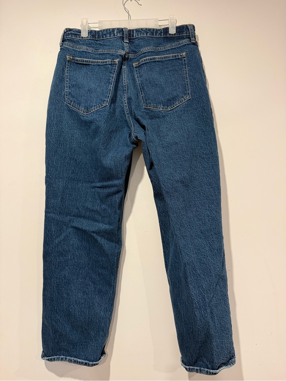 Abercrombie & Fitch The Vintage Straight High Rise Jeans Womens 31 Curve Love 12 - Picture 2 of 5